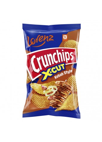 Traškučiai Lorenz kebabų skonio, 130g