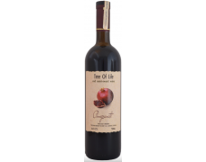 Tree of Life Pomegranate raudonas p.saldus vynas 12% 0,75L