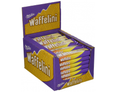 Vaflinis batonėlis MILKA WAFELINI su kreminiu įdaru, 31 g x 35vnt dėžė. 0,49€ vnt.