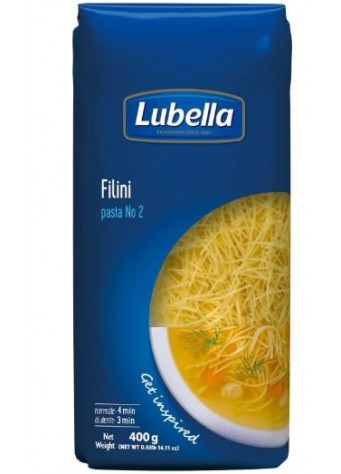 Vermišėliai makaronai LUBELLA, 400g