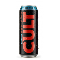 Energ. gėr. CULT, ORIGINAL ZERO SUGAR, gaz., skard., 500 ml