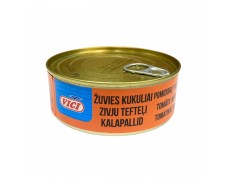 Žuvies kukuliai pomidorų padaže, 240g